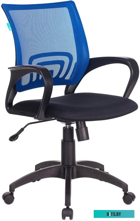 Офисное кресло (Стул) Бюрократ CH-695N/BL/TW-11 (черный/синий)