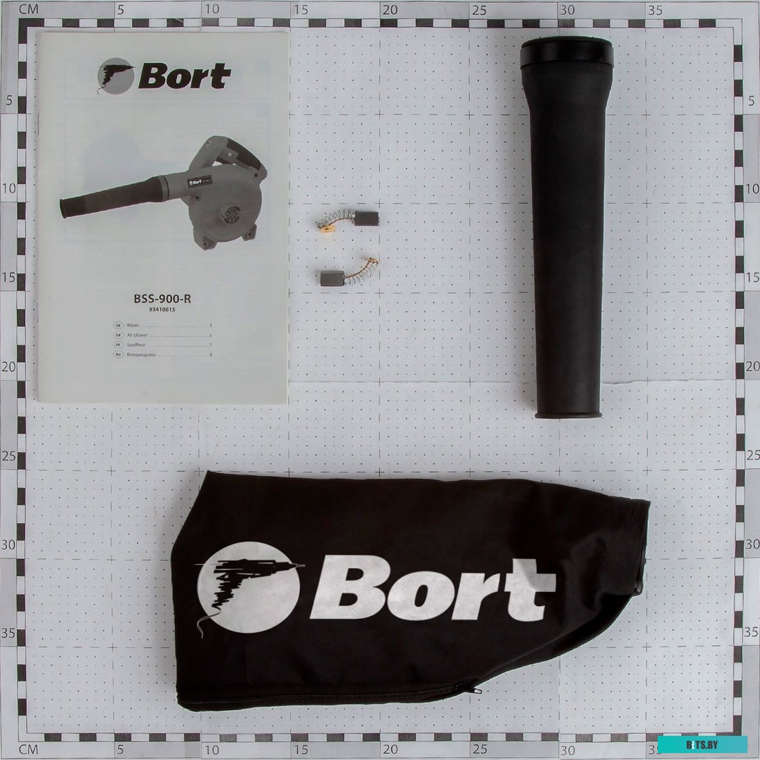 Воздуходувка Bort BSS-900-R  93410815 (900W, 280 км / ч, 300 м3 / ч)