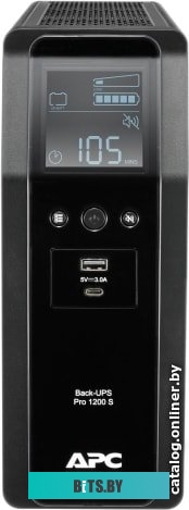 Источник бесперебойного питания (ИБП) APC Back UPS Pro BR 1200VA 230V BR1200SI