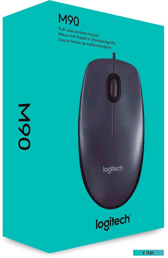 Мышь Logitech M90 (серый) <910-001794>