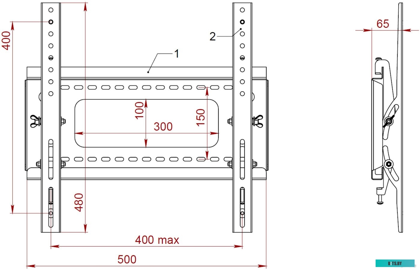 Кронштейн PL 401.B <PL 401.B>
