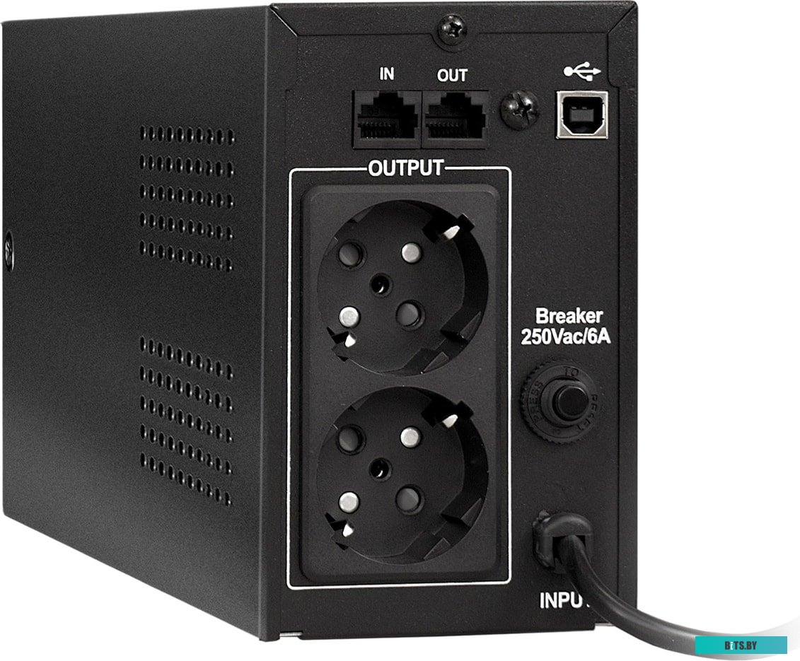 Источник бесперебойного питания (ИБП) ExeGate SpecialPro Smart LLB-650.LCD.AVR.EURO.RJ.USB <EP285581RUS>