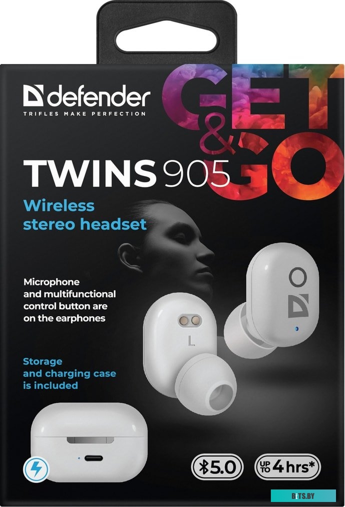 Наушники (Гарнитура) Defender Twins 905 <63906>
