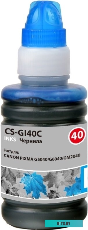 Чернила CACTUS CS-GI40C (аналог Canon GI-40C)