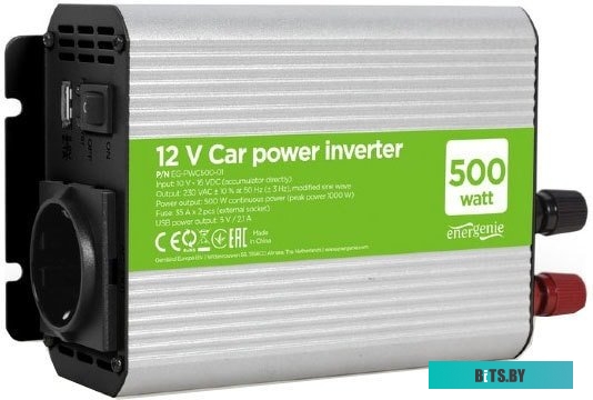 Автомобильный инвертор EnerGenie EG-PWC500-01