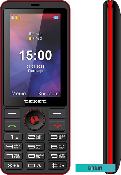 Мобильный телефон TeXet TM-321 (черный)