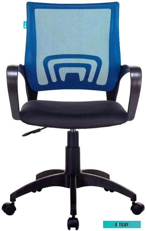 Офисное кресло (Стул) Бюрократ CH-695NLT (черный/синий) <CH-695NLT/BL/TW-11>