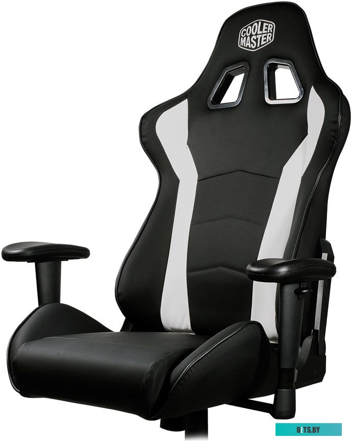 Кресло Cooler Master Caliber R1 (черный/белый) <CMI-GCR1-2019W>