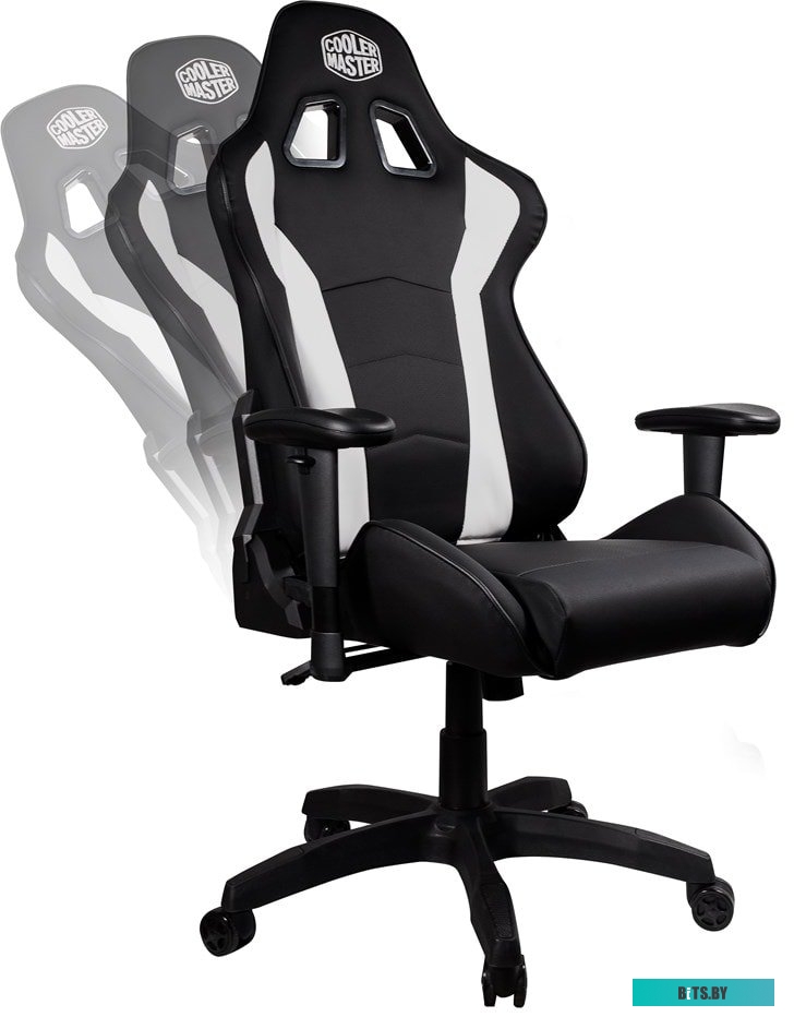 Кресло Cooler Master Caliber R1 (черный/белый) <CMI-GCR1-2019W>
