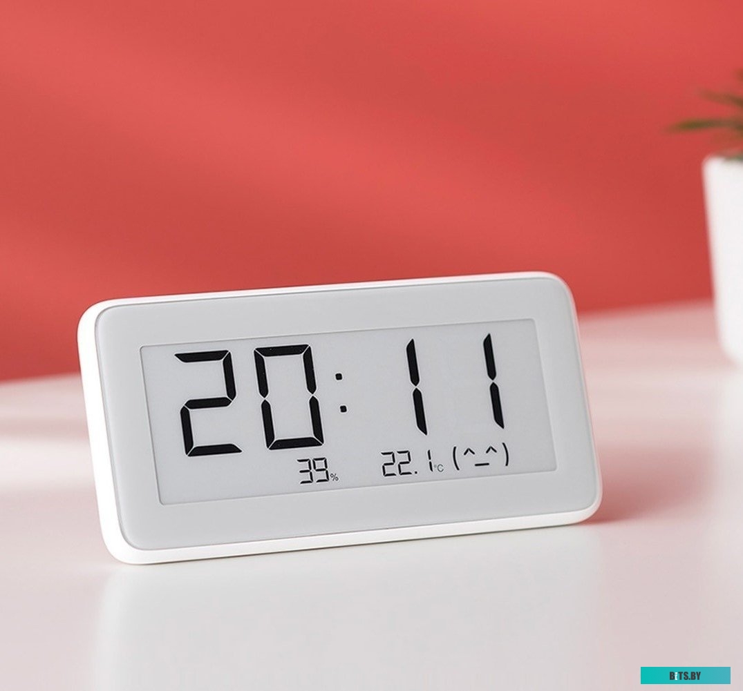 Термогигрометр Xiaomi Temperature and Humidity Monitor Clock LYWSD02MMC (международная версия) <BHR5435GL>