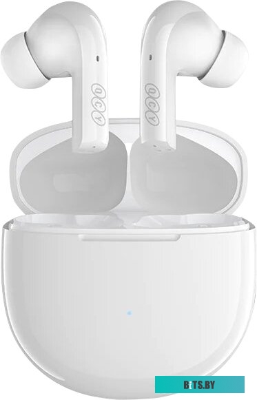 Наушники (Гарнитура) QCY MeloBuds T18 (белый)