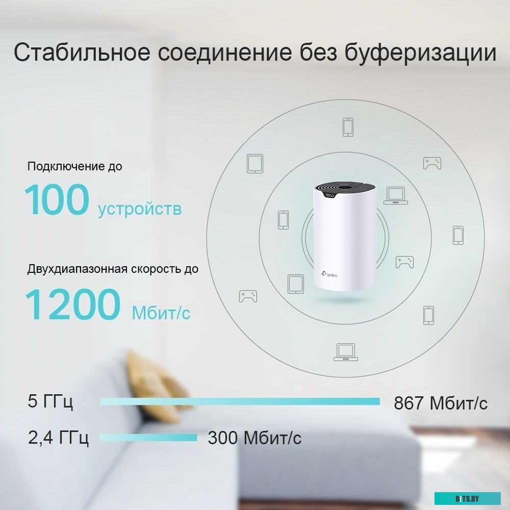 Wi-Fi система TP-Link Deco S4 (3 шт.)