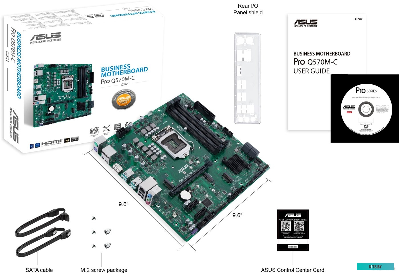 Материнская плата ASUS Pro Q570M-C/CSM
