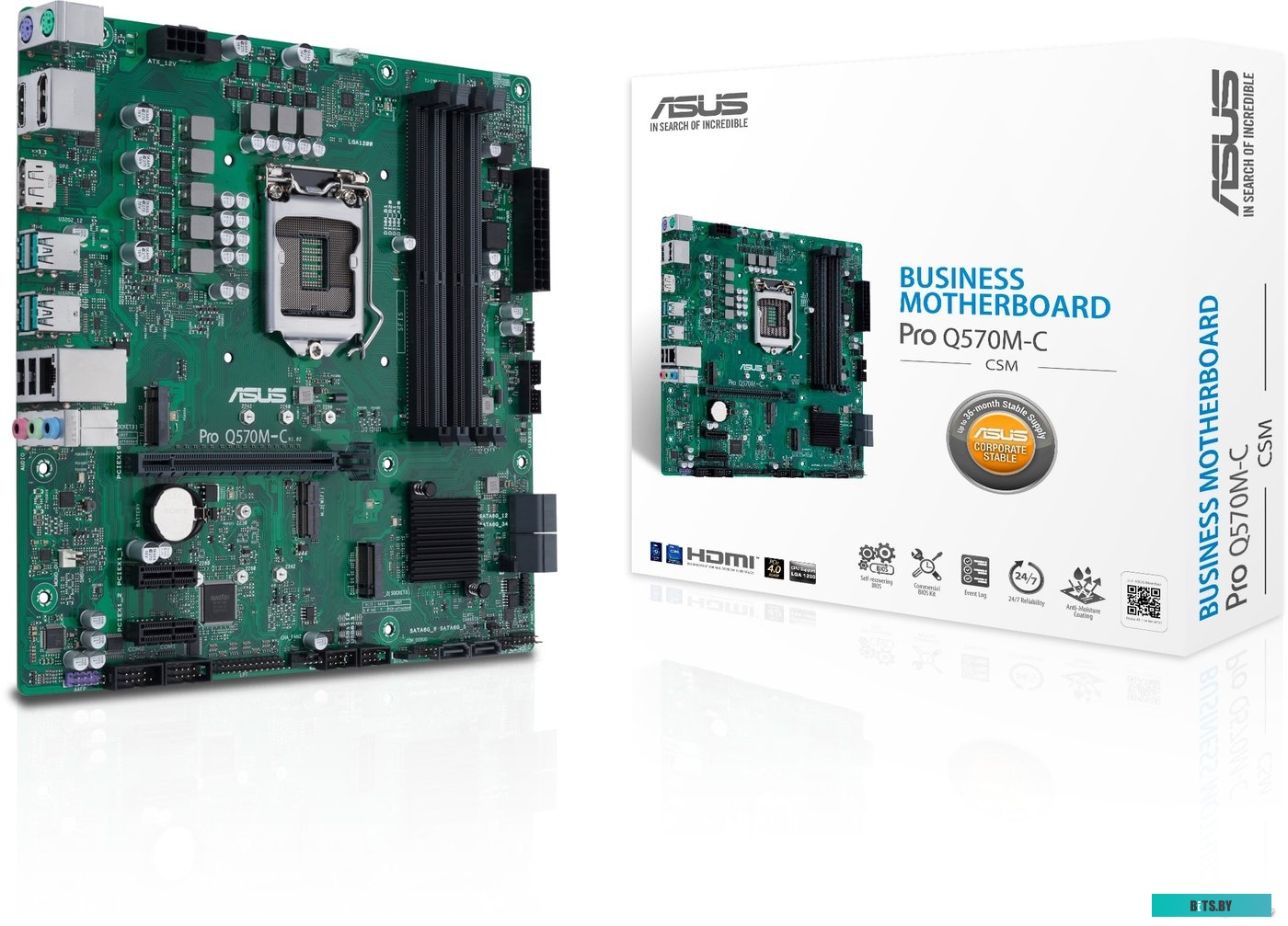 Материнская плата ASUS Pro Q570M-C/CSM