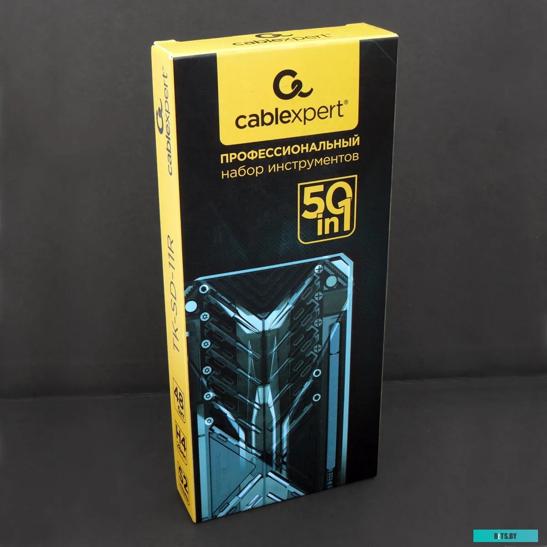 Набор отвертка с битами Cablexpert TK-SD-11R (50 предметов)
