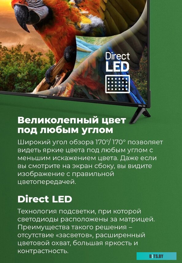 Телевизор MAUNFELD MLT55USX02