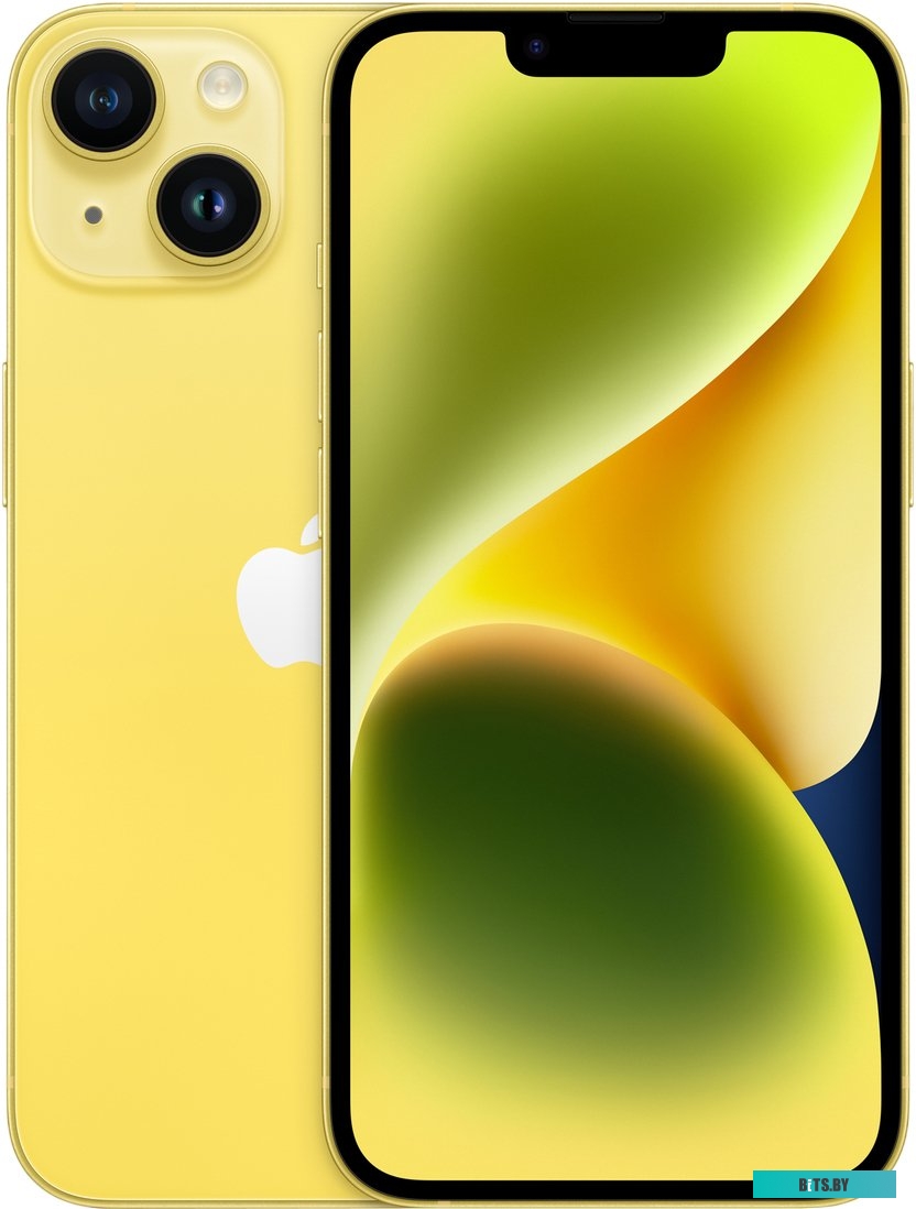 Смартфон Apple A2884 iPhone 14 128Gb 6Gb желтый