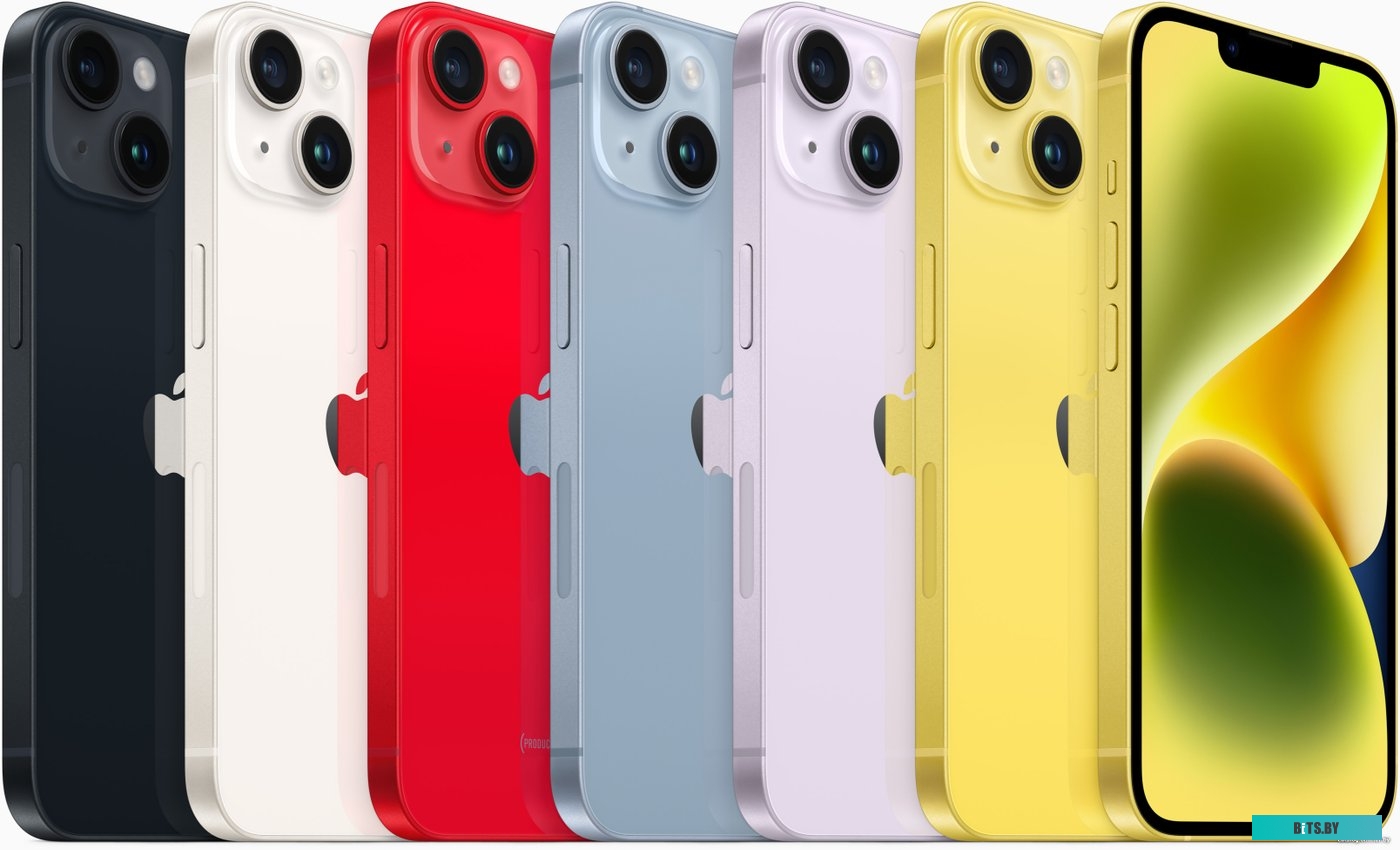Смартфон Apple A2884 iPhone 14 128Gb 6Gb желтый