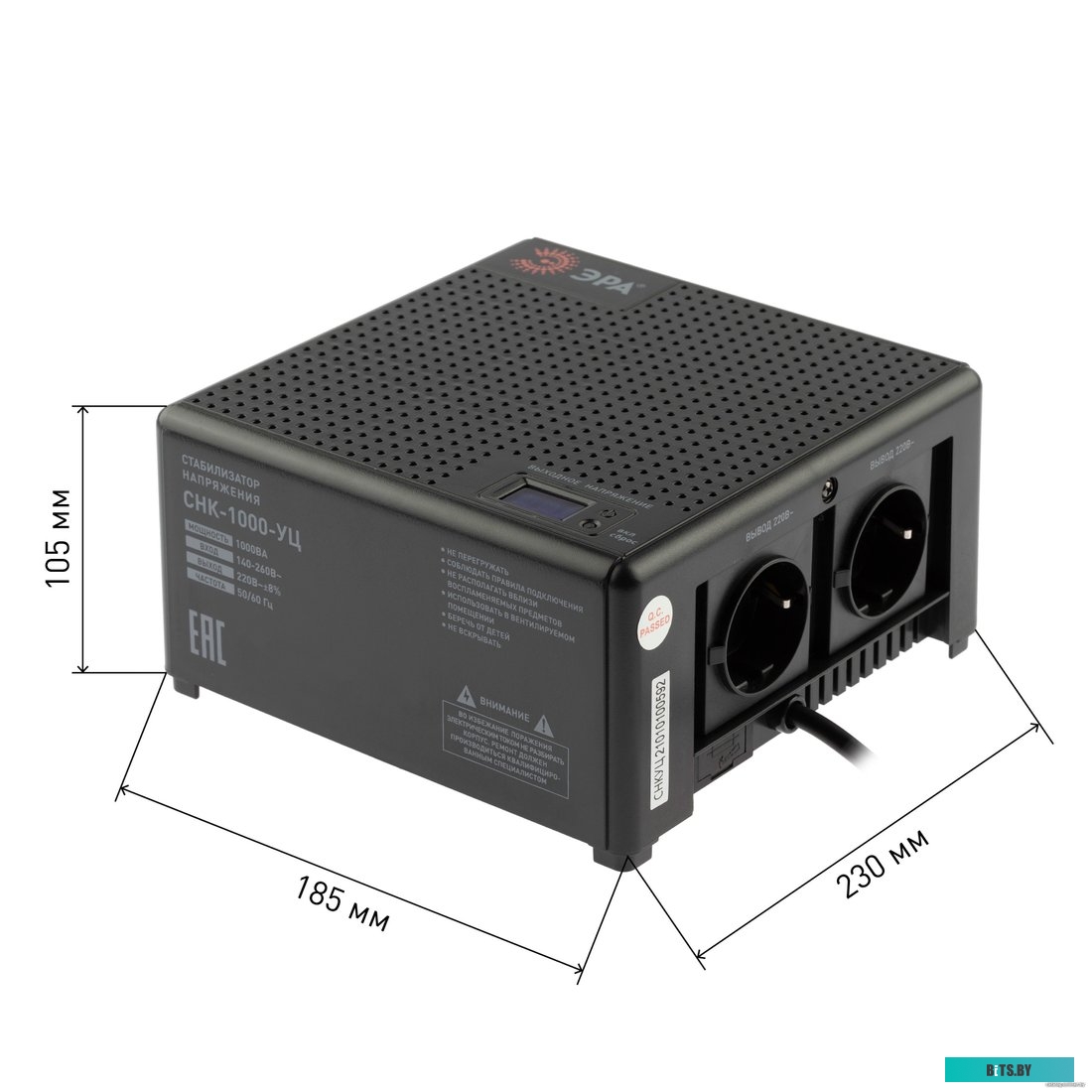 Стабилизатор напряжения Эра CНК-1000-УЦ Б0051110