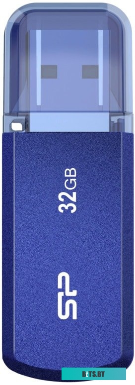 USB накопитель (Флешка) Silicon Power Helios 202 32GB (синий) <SP032GBUF3202V1B>