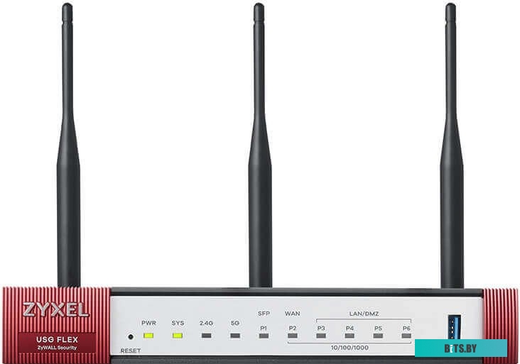 USGFLEX700-RU0102F Межсетевой экран Zyxel USG FLEX 700 с подписками на 1 год (AS,AV,CF,IDP,SecuReporter),Rack,12 конфигурируемых (LAN/WAN) портов GE,