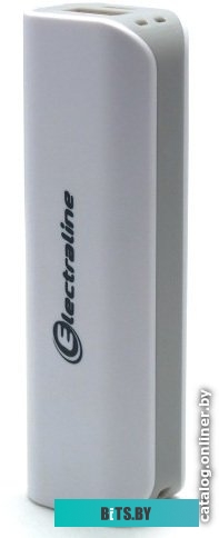 Портативное зарядное устройство Electraline 500331 2600mAh (белый)