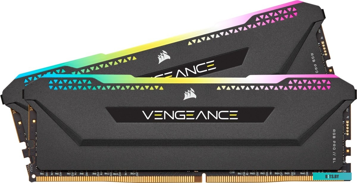 Модуль памяти Corsair Vengeance RGB PRO SL 2x16GB DDR4 PC4-25600 CMH32GX4M2E3200C16