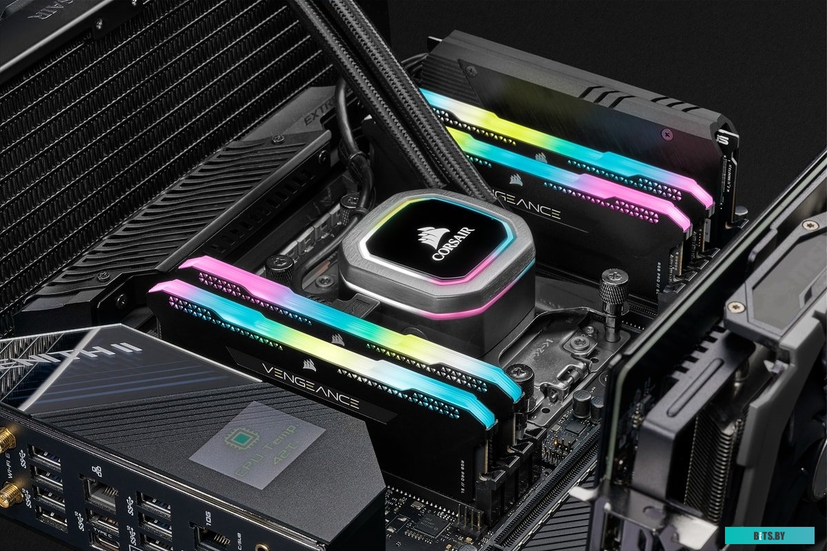 Модуль памяти Corsair Vengeance RGB PRO SL 2x16GB DDR4 PC4-25600 CMH32GX4M2E3200C16