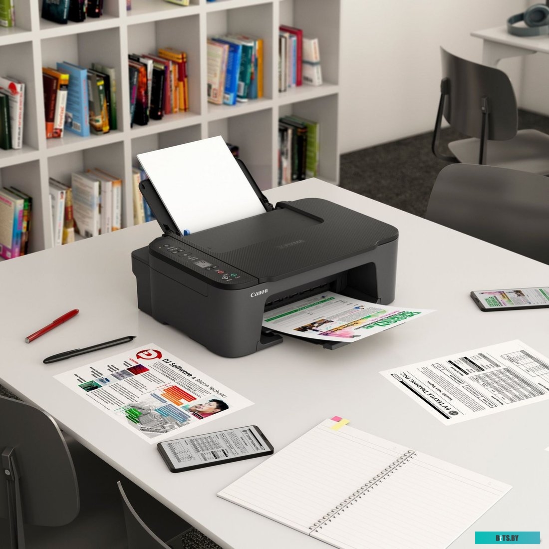 МФУ Canon Canon Pixma TS3440 (МФУ струйное P/S/C, A4 WiFi USB черный) 4463C007||bp