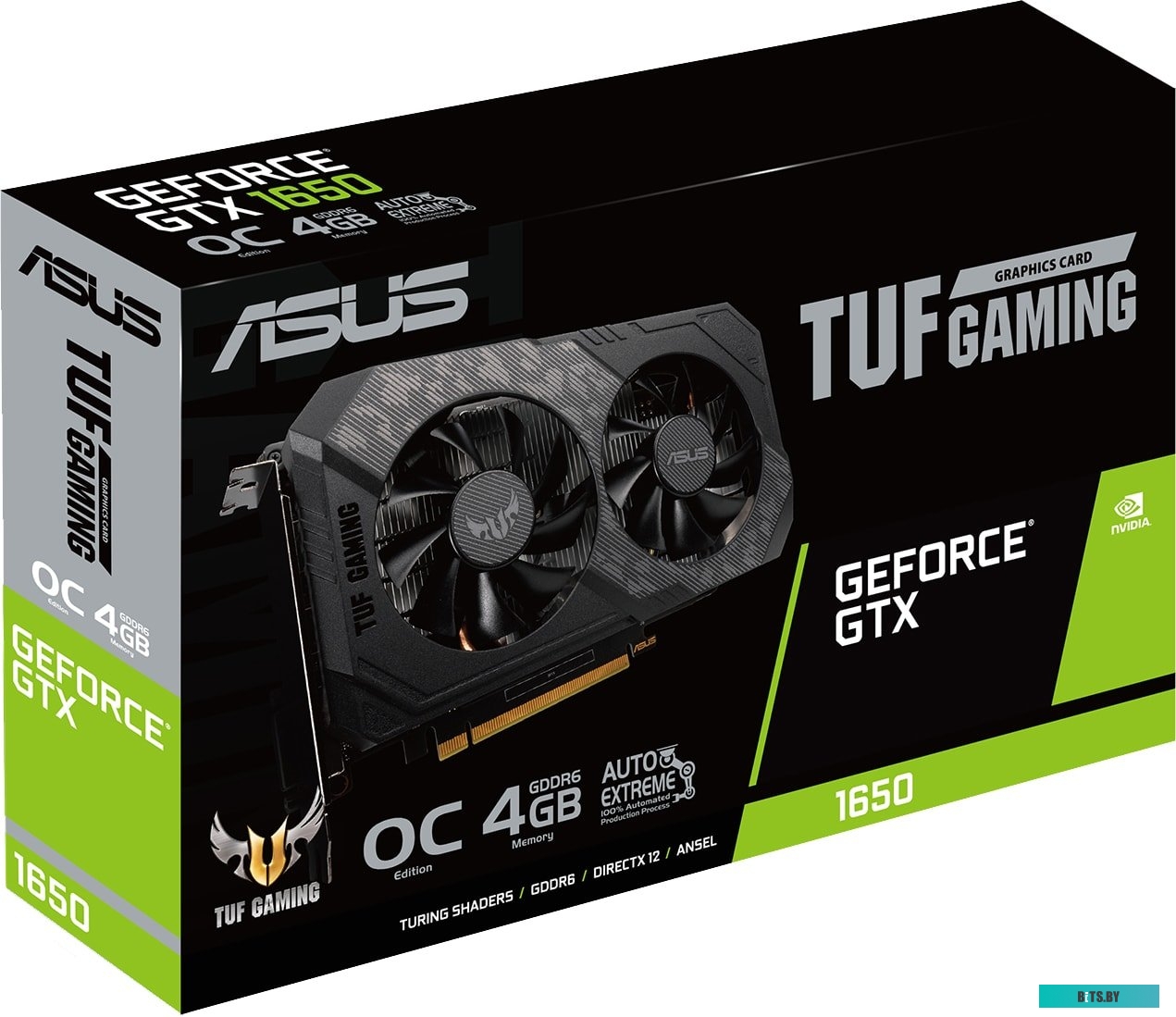 Видеокарта Asus TUF GeForce GTX 1650 Gaming OC 4GB GDDR6 <TUF-GTX1650-O4GD6-GAMING>