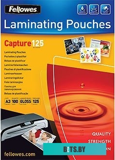 Пленка для ламинирования Fellowes Glossy Polyester Pouches А3, 125 мкм, 100 л <FS-53075>