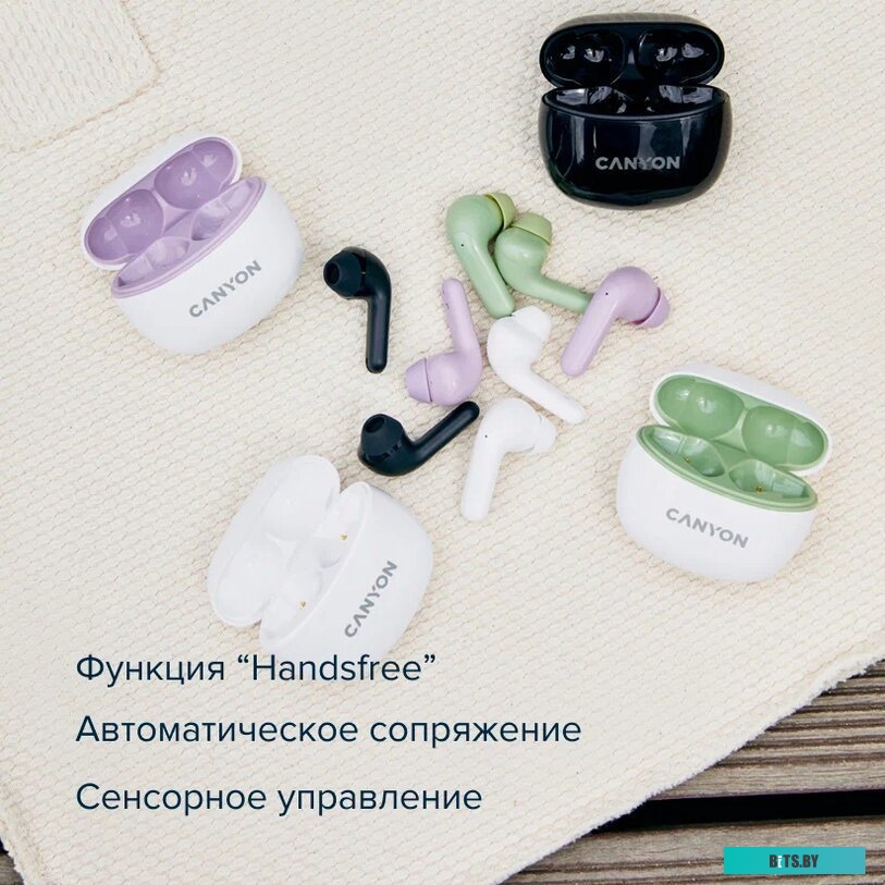 Наушники (Гарнитура) Canyon CNS-TWS5GR