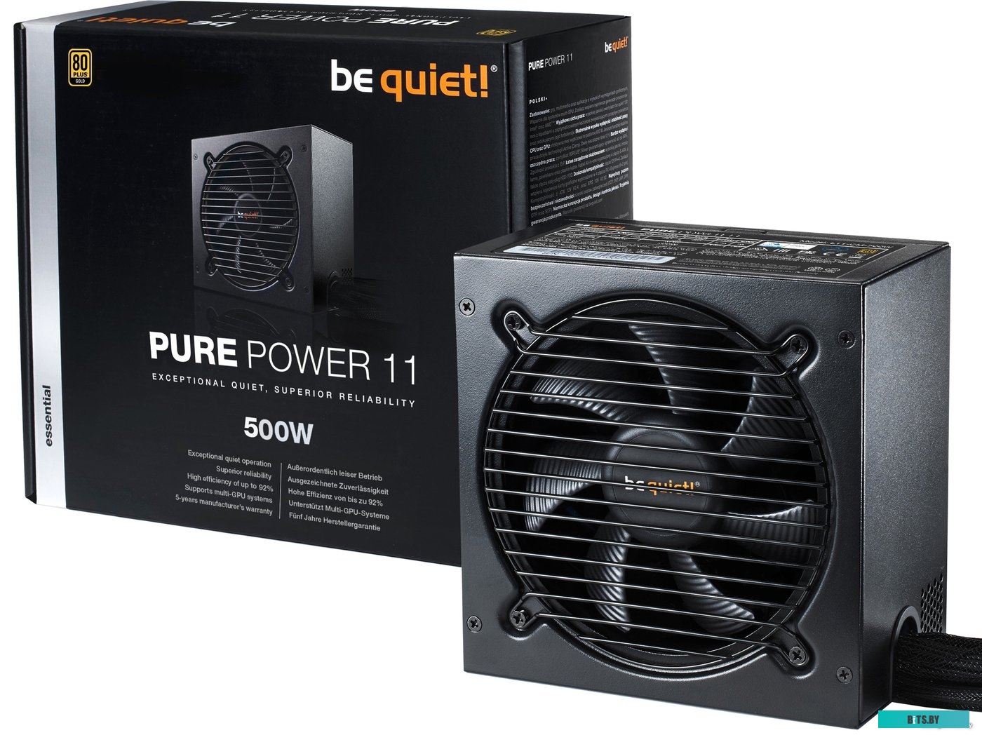 Блок питания be quiet! Pure Power 11 500W BN293