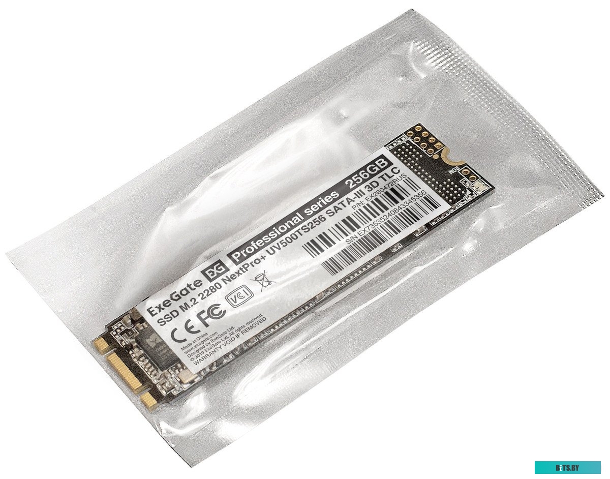 SSD Накопитель ExeGate Next Pro+ 256GB EX280472RUS (M.2 SATA)