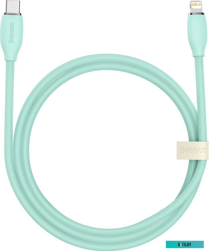 Кабель Baseus CAGD020006 USB Type-C - Lightning (1.2 м, зеленый)