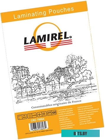 Пленка для ламинирования Lamirel 65x95 мм, 125 мкм, 100 л LA-78664