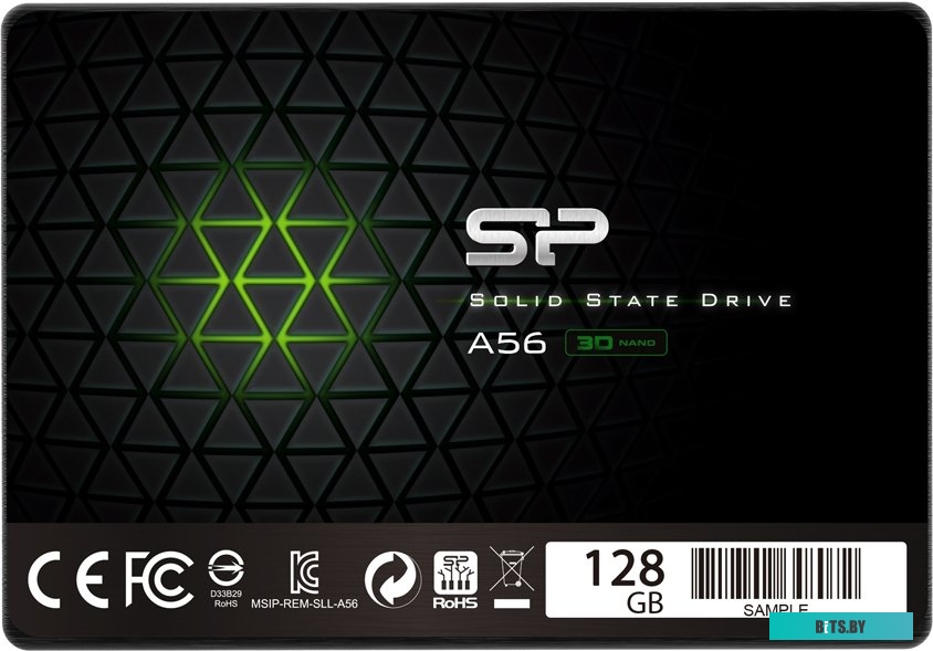 SSD Накопитель Silicon-Power Ace A56 128GB SP128GBSS3A56B25RM