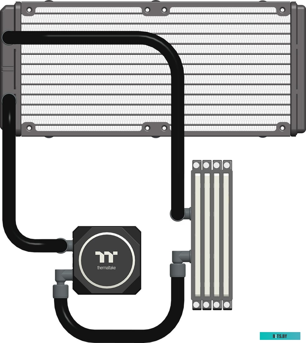Кулер для процессора Thermaltake Floe RC240 CL-W271-PL12SW-A