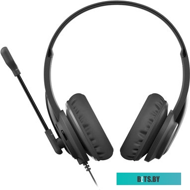 Наушники (Гарнитура) A4Tech HS-10 (черный/белый)