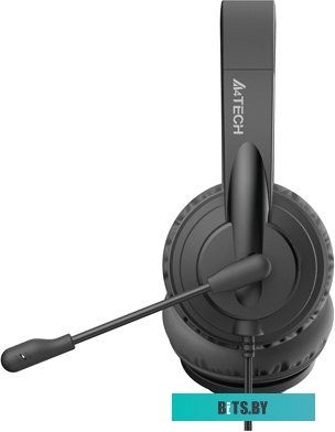 Наушники (Гарнитура) A4Tech HS-10 (черный/белый)