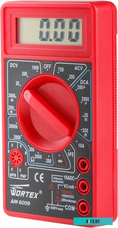 Мультиметр Wortex AM 6009 <AM6009000014>
