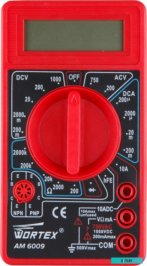 Мультиметр Wortex AM 6009 <AM6009000014>