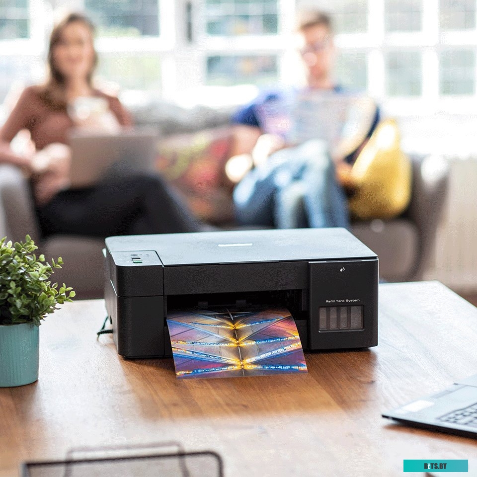 Brother DCP-T420DW (T420W) {цветная печать, A4, 6000x1200 dpi, ч/б - 16 стр/мин (А4), USB, Wi-Fi, СНПЧ}