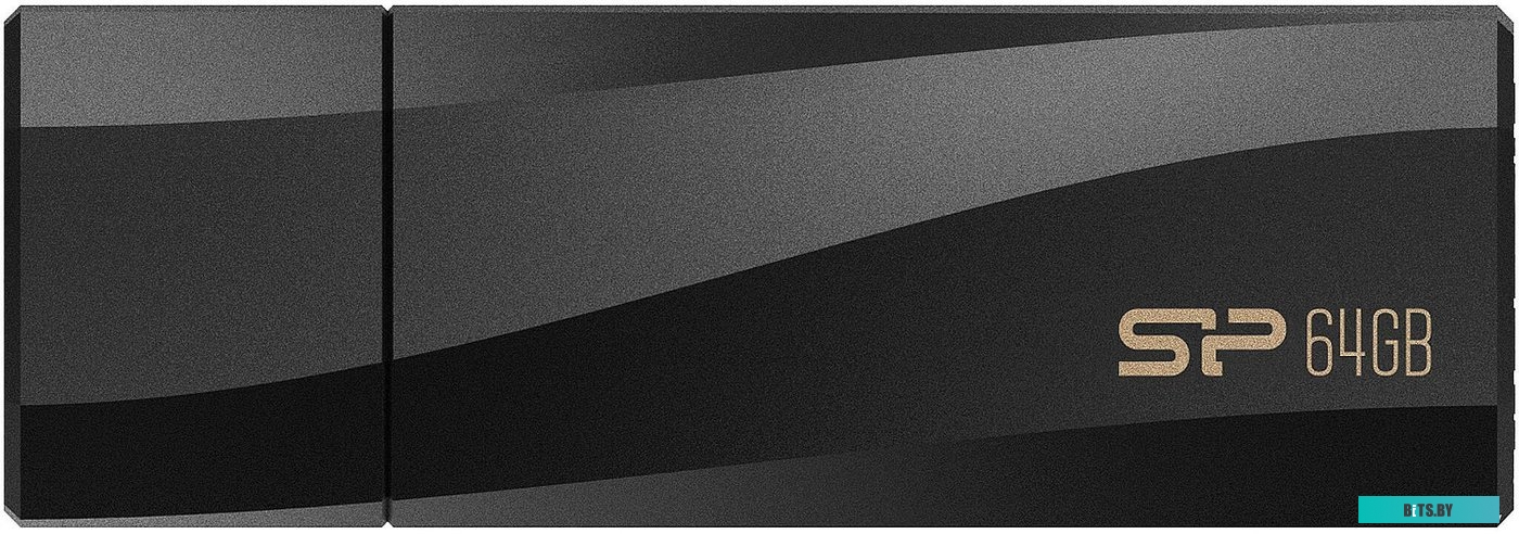 USB накопитель (Флешка) Silicon Power Blaze B07 64GB (черный) <SP064GBUF3B07V1K>