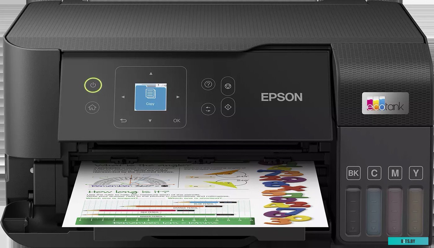 МФУ струйный Epson EcoTank L3560 (C11CK58503) A4 WiFi черный C11CK58503