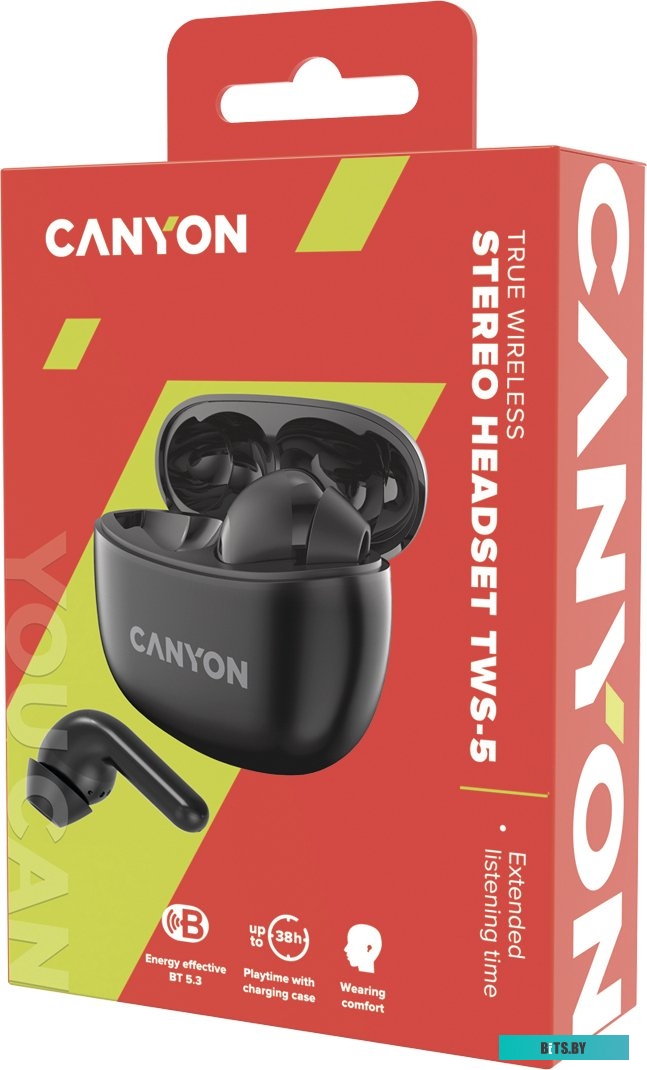 Наушники (Гарнитура) Canyon CNS-TWS5B
