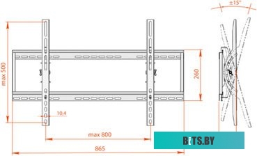 Кронштейн для телевизора Electric Light КБ-01-45