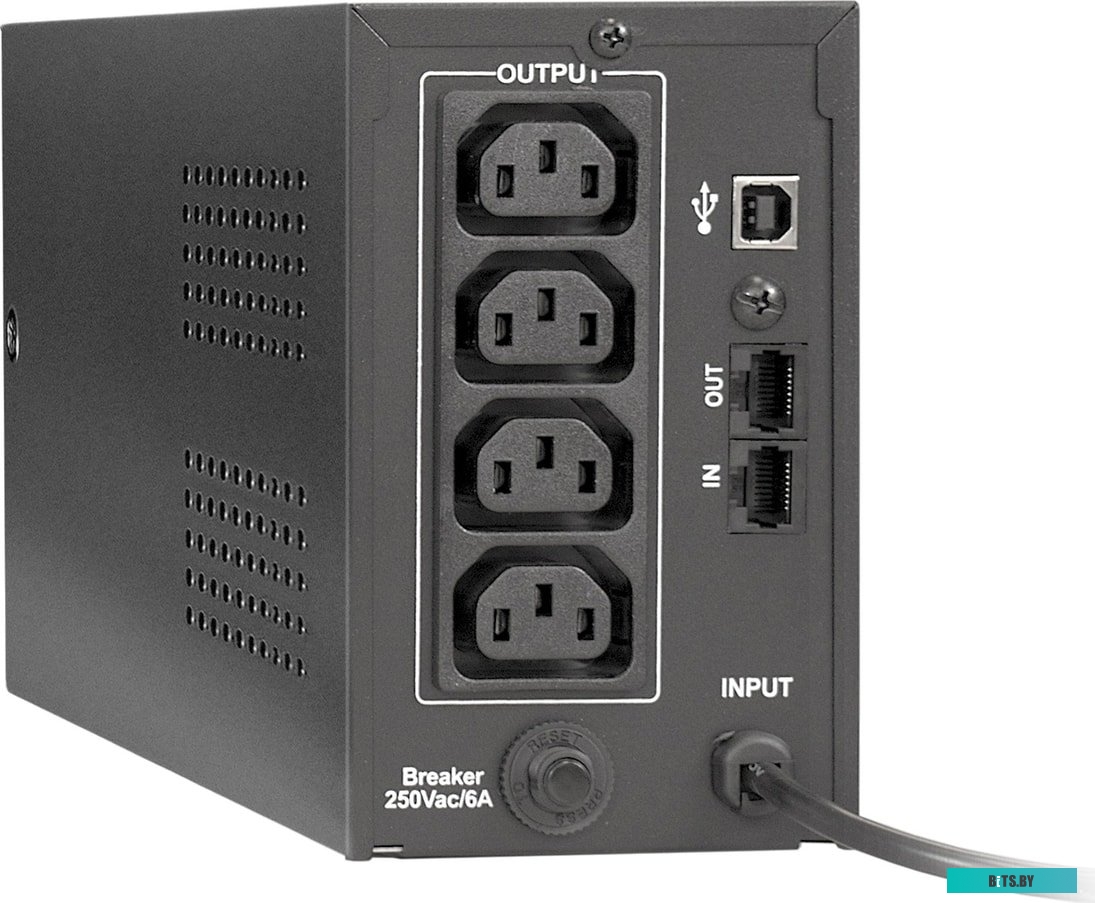 Источник бесперебойного питания (ИБП) ExeGate Power Smart ULB-800.LCD.AVR.C13.RJ.USB <EP285562RUS>