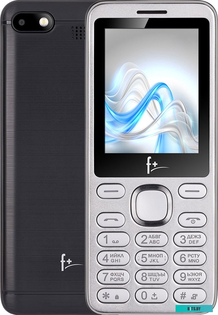 Мобильный телефон F+ S240 (серебристый)