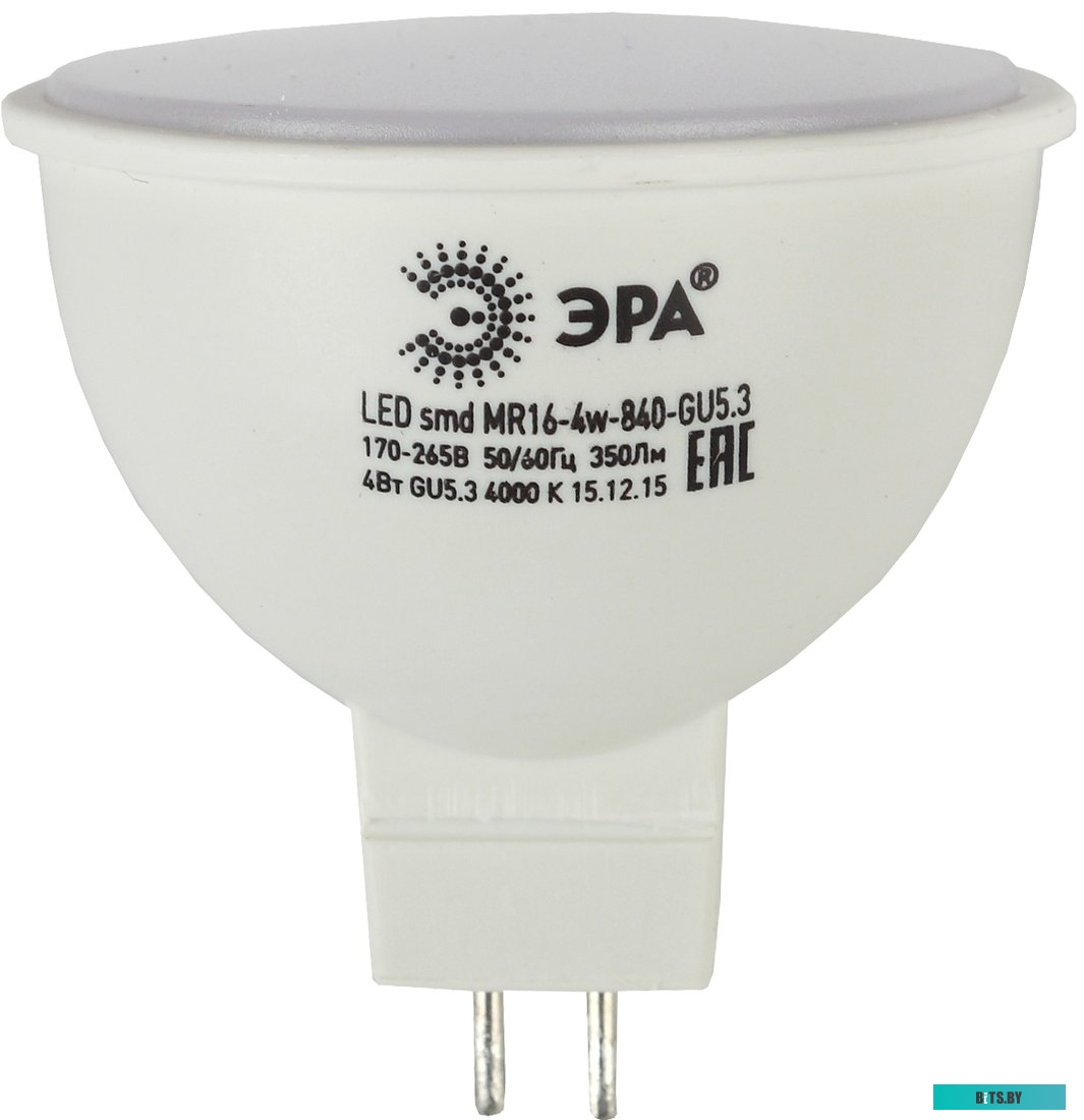 Светодиодная лампа ЭРА LED MR16-4W-840-GU5.3 <Б0017747>